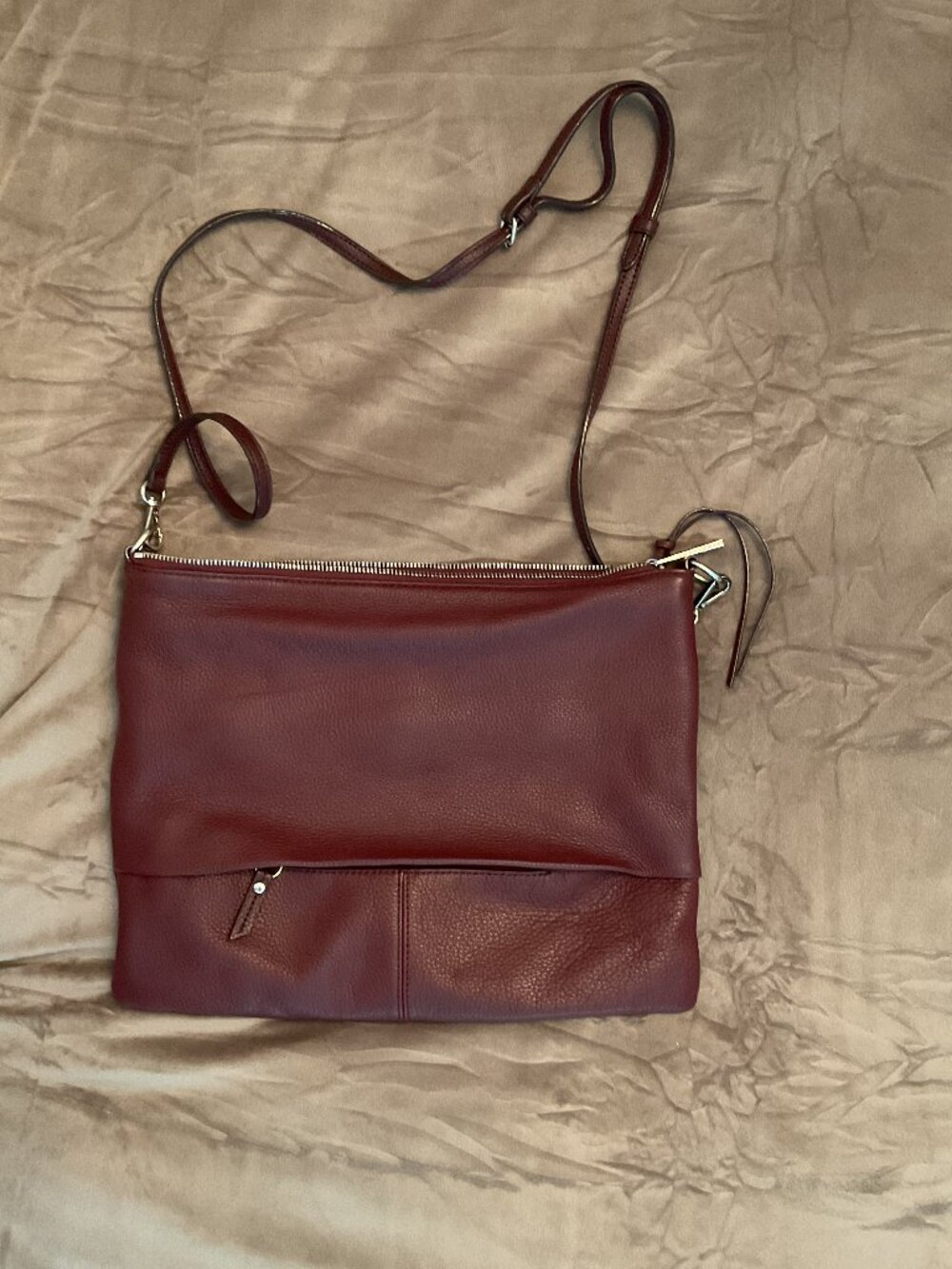 Sanctuary Burgundy Leather Bag